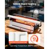 Electric PVC Conduit Heater, 1/2" to 2", 1200W Rapid and Even Heating, PVC Bender Heater Pipe Bending Tool with Carrying Handle, Easy to Use