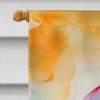 Jellyfish House Flag Large Porch Sleeve Pole Decorative Outside Yard Banner Artwork Wall Hanging, Polyester, House Size, Multicolor