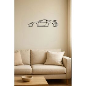Vintage Metal Car Wall Art - Retro Automotive Decor Sign For Garage (Option: Wrought iron decoration)