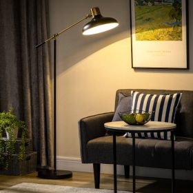 Adjustable Floor Lamps for Living Room (Option: Black-365x225x760 mm)